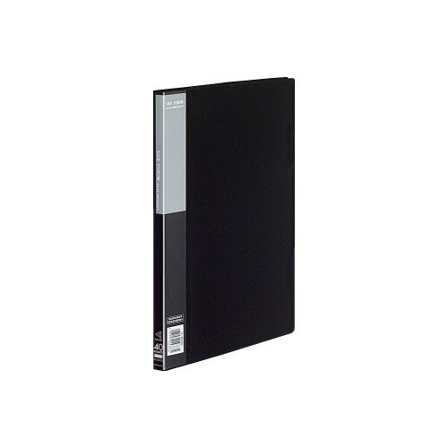 クリヤーブックベーシック横入 A4縦40P黒