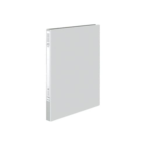 レバーファイル<Eze>再生PP表紙A4縦 淡灰