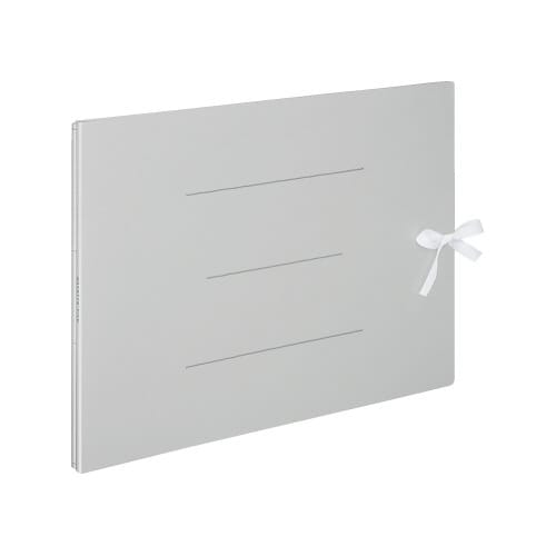 ガバットファイル(紙製) A3横 灰