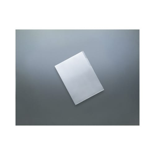 クリヤーホルダー ダブルポケット A4 透明 1枚