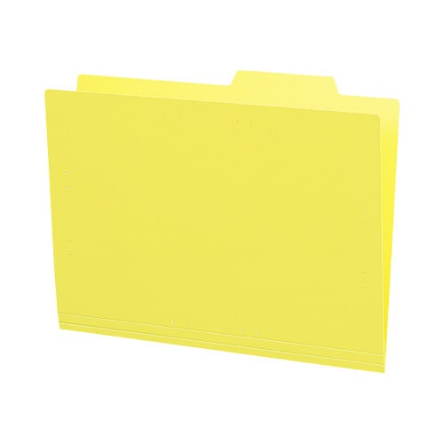個別フォルダー(PP製・5枚パック)黄