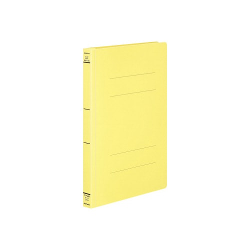 フラットファイル<PPワイド> A4縦 黄 1冊