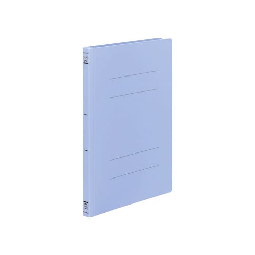 フラットファイル<PP> A4縦 青 1冊