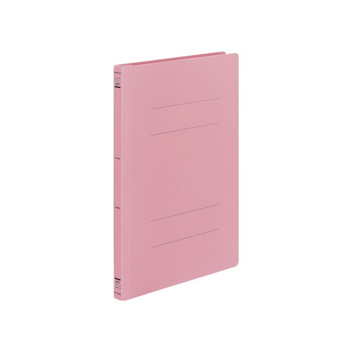 フラットファイル<PP> A4縦 桃 1冊