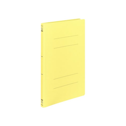 フラットファイル<PP> A4縦 黄 1冊