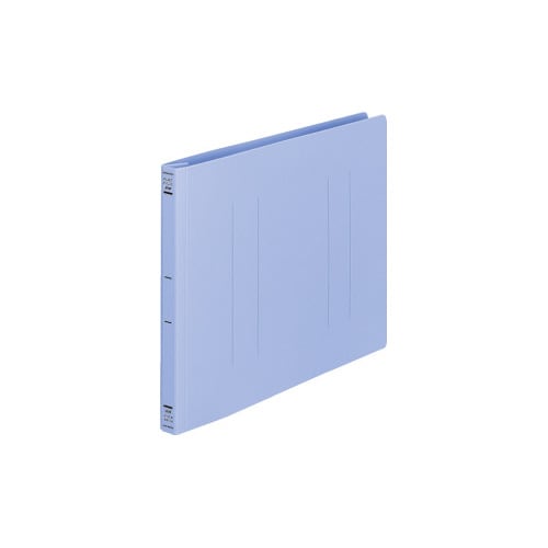 フラットファイル<PP> A4横 青 1冊