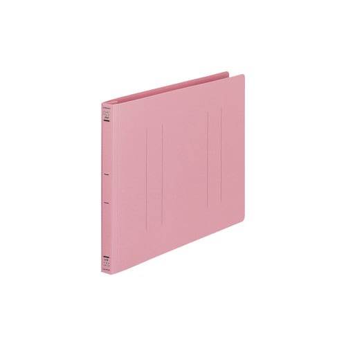 フラットファイル<PP> A4横 桃 1冊