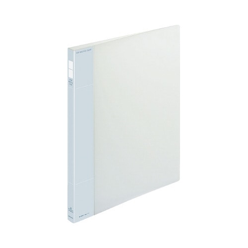 ポップリングファイルスリム 透明A4縦背幅21mm