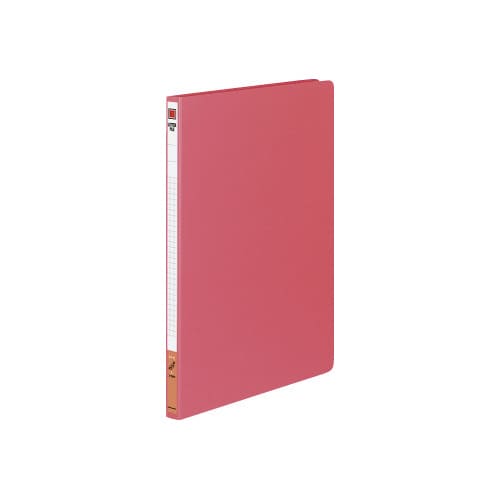 レターファイル(色厚板紙) A4縦 赤 1冊