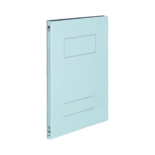 レバーファイルフラットレバー A4縦 12mm 青