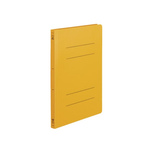フラットファイル<PP> A4縦 橙 1冊