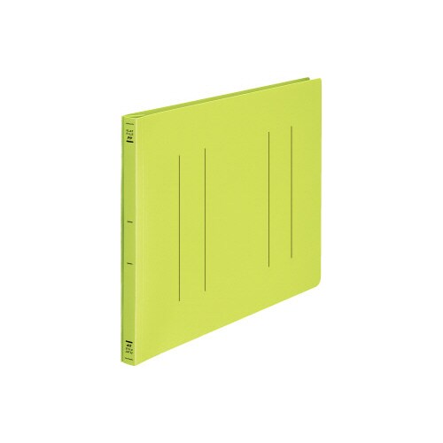 フラットファイル<PP> B4横 黄緑 1冊