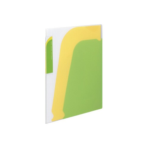 ポケットブック<ノビータ>8P 透明黄緑