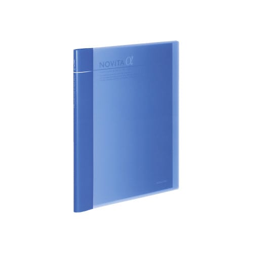 クリヤーブックα<ノビータα>(追加式)青