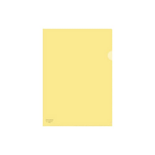 クリヤーホルダー A4 黄 10枚