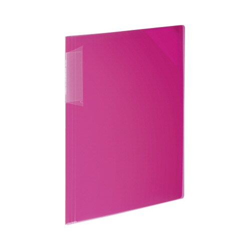 クリヤーホルダーブックノビータA4ピンク6P
