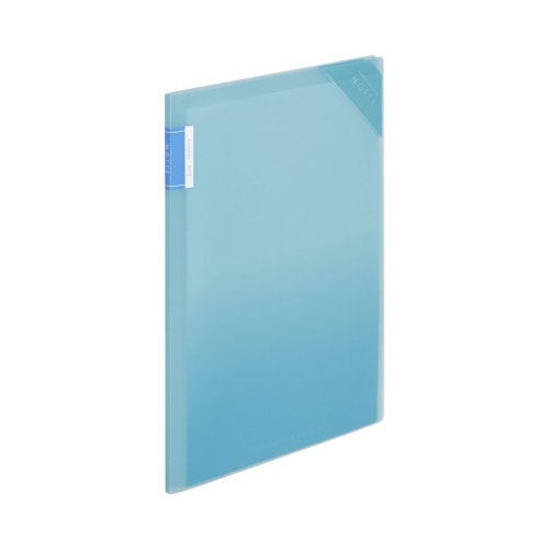 クリヤーホルダーブックモッテ A4 水色 4P