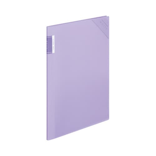 クリヤーホルダーブックモッテ A4 紫4P