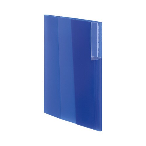 クリヤーホルダーファイル<KaTaSu>ワイド青