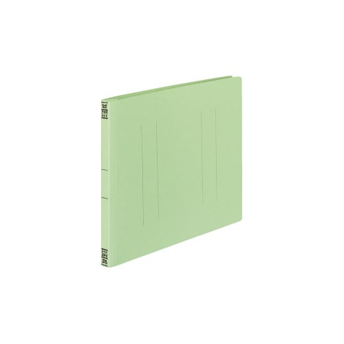 フラットファイル(間伐材使用) A4−E 緑