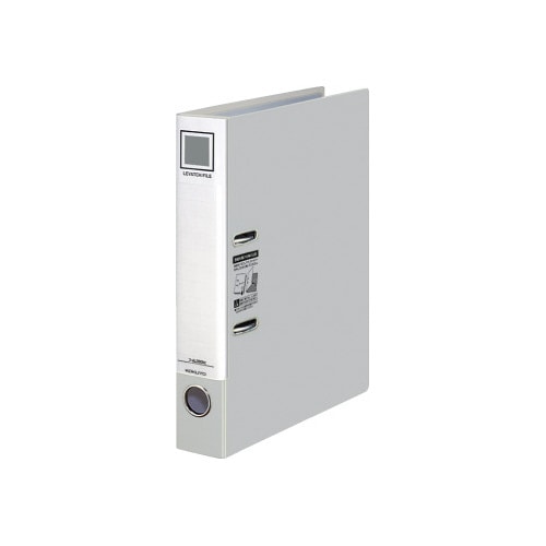 レバッチファイル A4縦 背幅56mm 銀