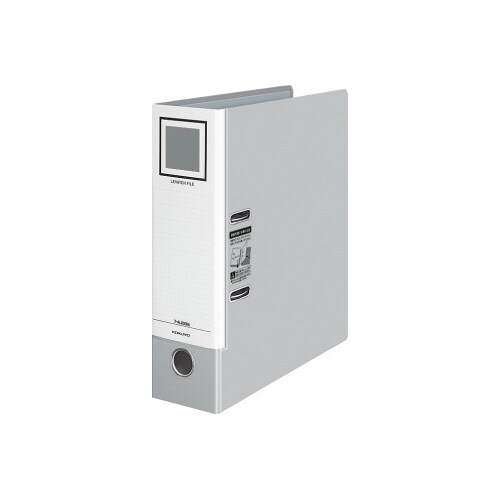 レバッチファイル A4縦 背幅93mm 銀