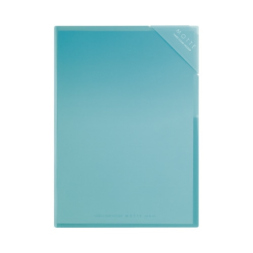 ハードクリヤーホルダーモッテA3 ライトブルー