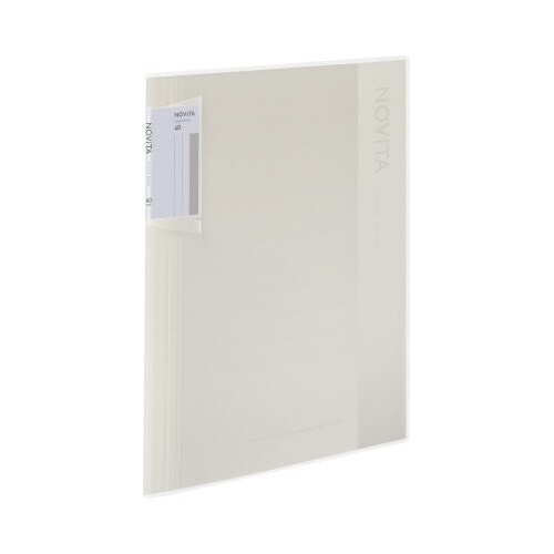 〈ノビータ〉(固定式)A4縦40枚ホワイト