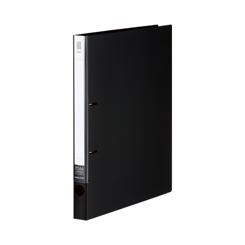 リングファイル<NEOS>A4縦 背幅27mm 黒
