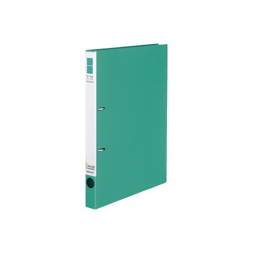リングF<スリムスタイル>緑A4縦背幅27mm