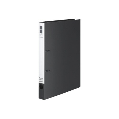 リングF<スリムスタイル>濃灰A4縦背幅33mm