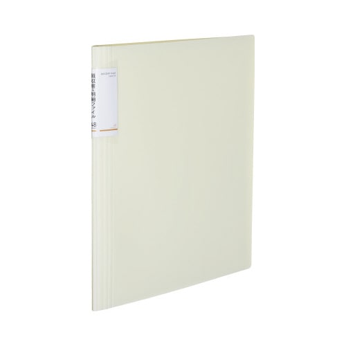 領収書&明細ファイル(固定式)ノビータ48P 白