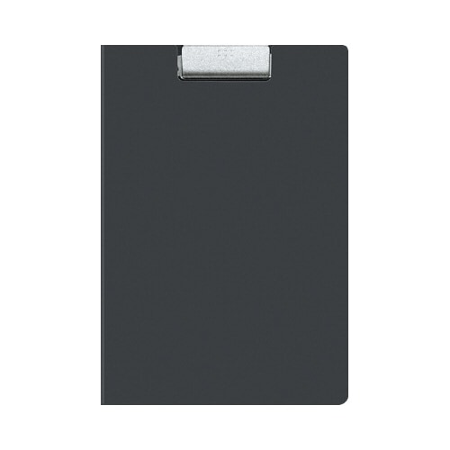 クリップホルダー<PP> A4縦 ダークグレー
