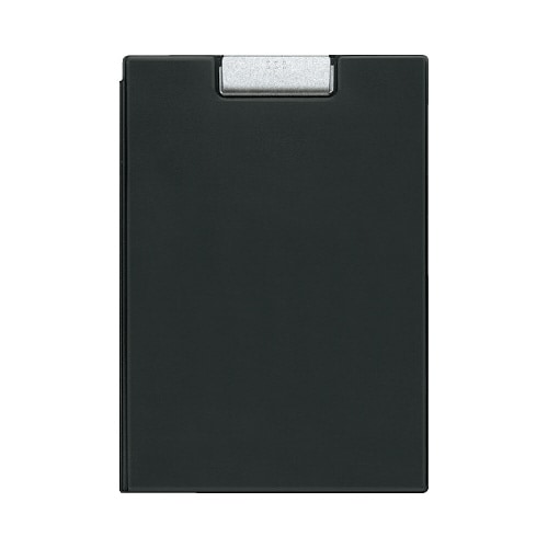 クリップホルダー(カバー付き用箋挟)A4 黒