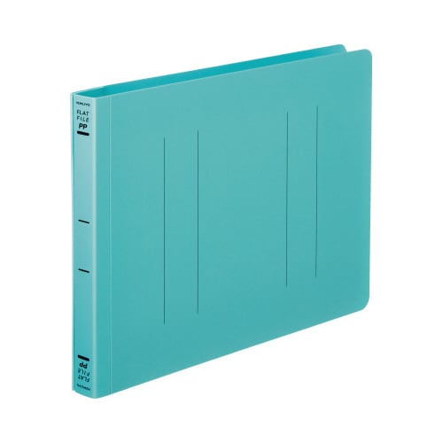 フラットファイル<PP> A5ヨコ 緑