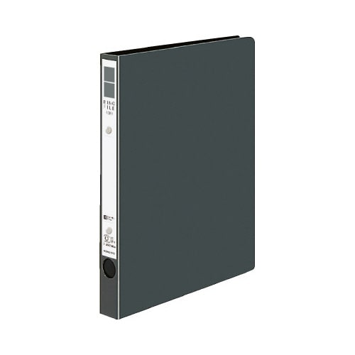 リングファイル<ER>R−PP表紙B5縦2穴濃灰