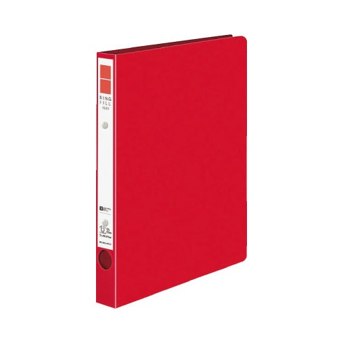 リングファイル<ER>R−PP表紙B5縦2穴 赤