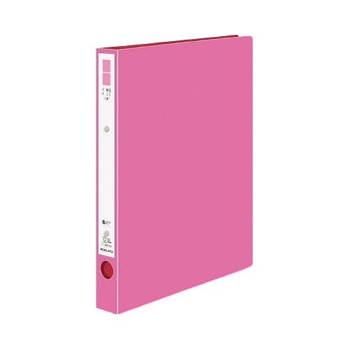 リングファイル<ER>桃A4縦背幅39mm