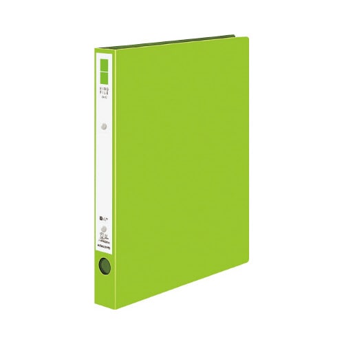 リングファイル<ER>黄緑A4縦背幅39mm