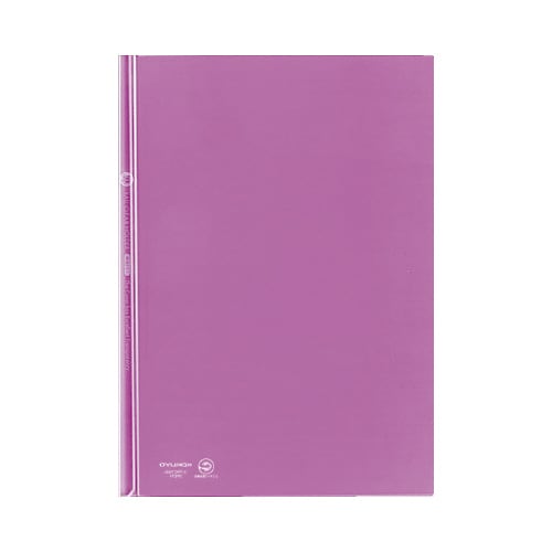 レールクリヤーホルダーカラーズPET A4 紫