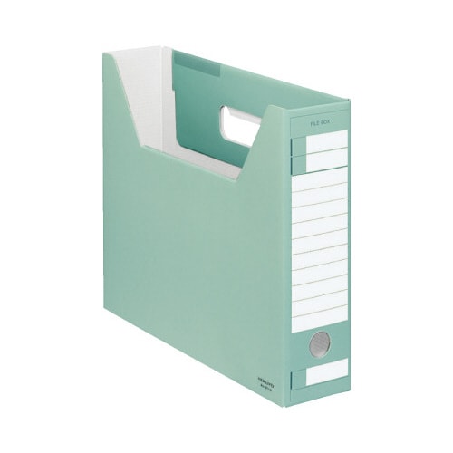 ファイルボックス Dタイプスリム A4横 緑