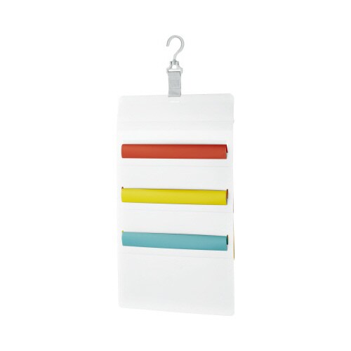 壁掛けポケット(書類用)3P・ウォーム×4