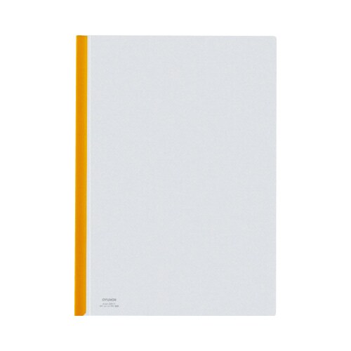 レールクリヤーホルダー A4 レール色黄 1冊