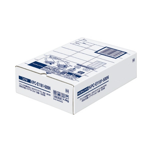 プリンタ兼用 はかどりラベル 18面 500枚