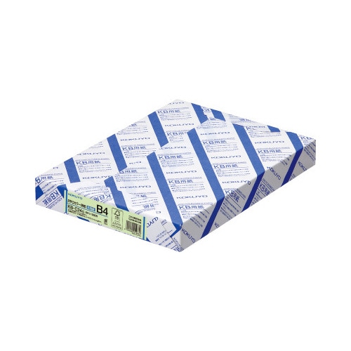 PPCカラー用紙 共用紙 B4 500枚 緑