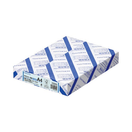 PPCカラー用紙 共用紙 A4 500枚 青