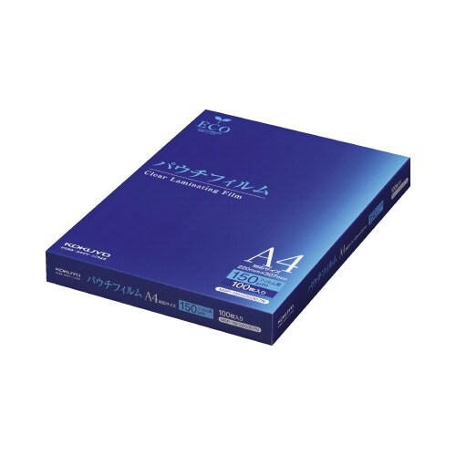 パウチフィルム 150μ A4 100枚