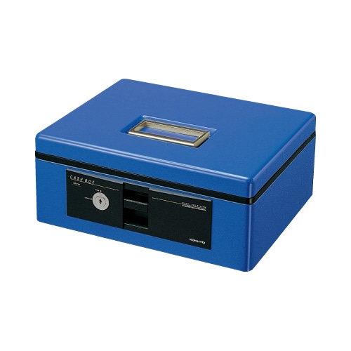 手提げ金庫(スタンダード )B5 シリンダー錠 青