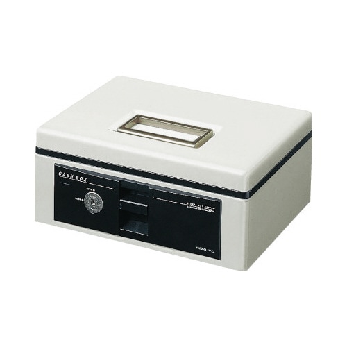 手提げ金庫(スタンダード)A5シリンダー錠 淡灰