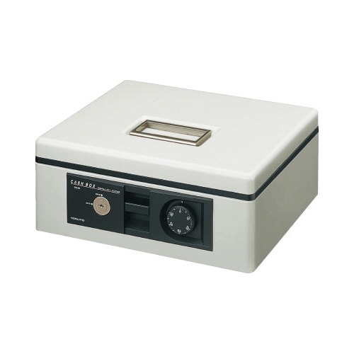 手提金庫 ダイヤル錠付CB−12 B5ライトグレー